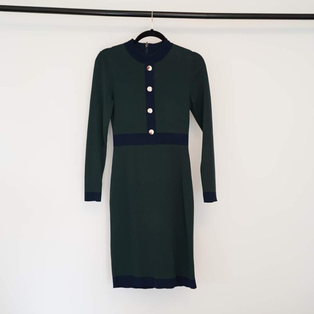 Alexia Admor | Colorblock Midi Dress